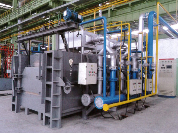 Regenerative trolley furnace