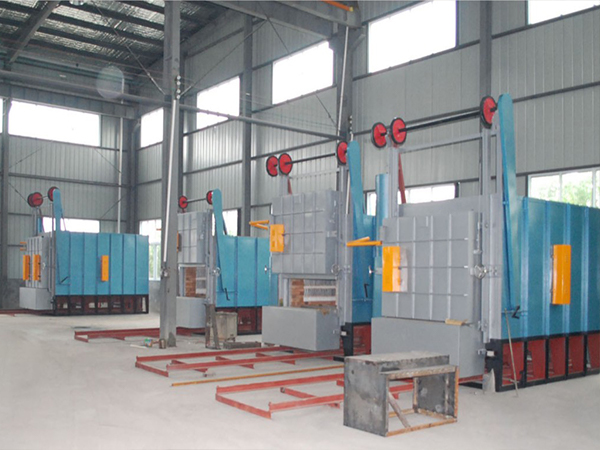 Electric heating heat treatment furnace